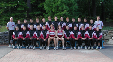Bates Men's Cross Country 2001