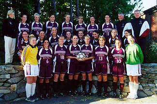Bates College Women's
Soccer 1999