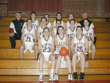 Bates College Women's Basketball Team Photo