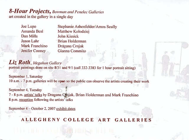 Bowman and Penelec Galleries, Allegheny College