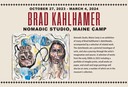 Brad Kahlhamer: Nomadic Studio, Maine Camp, 2023-24