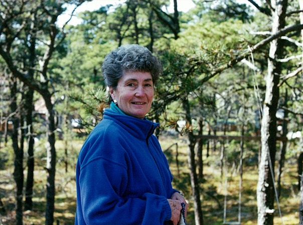 Ginnie in Wellfleet ca. early 2000s