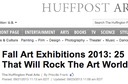Huffington Post, 25 Shows That Will Rock The Art World, 9-23-13 DET2