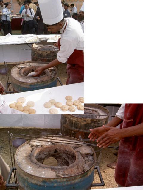 Making Chapatis (28 January 2006)
