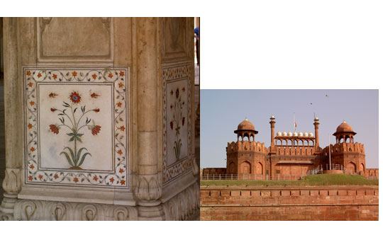 Scenes from the Red Fort, Delhi