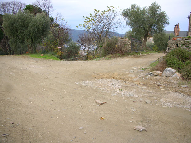 Image of the Entrance to Vatopedi Monastery