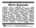 76 Varick Gallery, New York, Morir Sonando, 1999