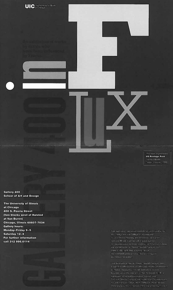 InFlux, Gallery 400, UIC