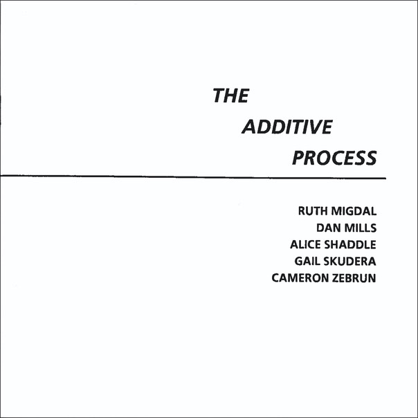 The Additive Process catalogue