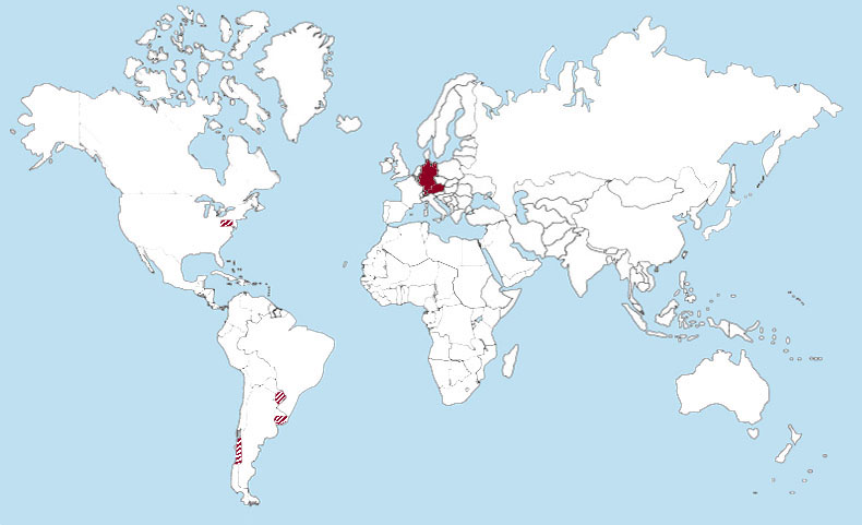 German World Map