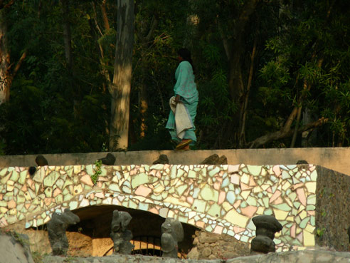 The Rock Garden in Chandigarh